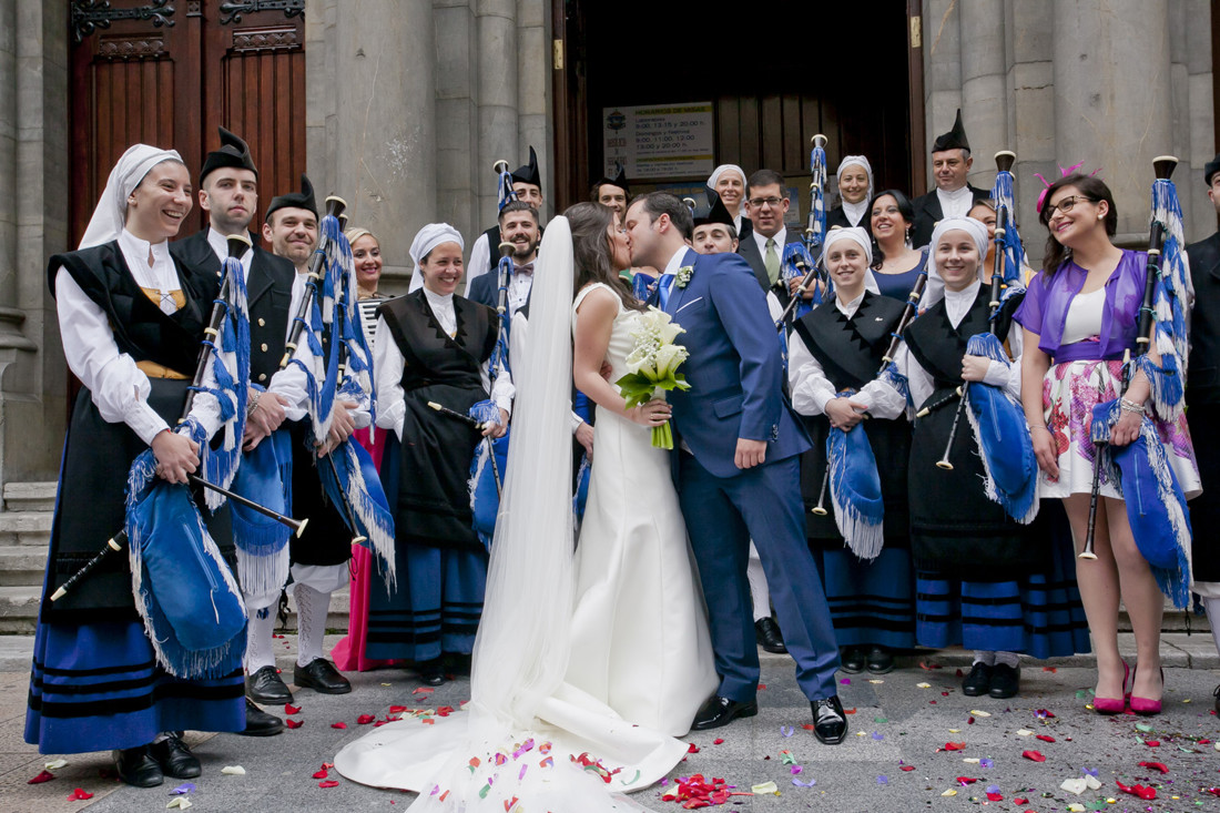 boda en oviedo_banda de gaitas