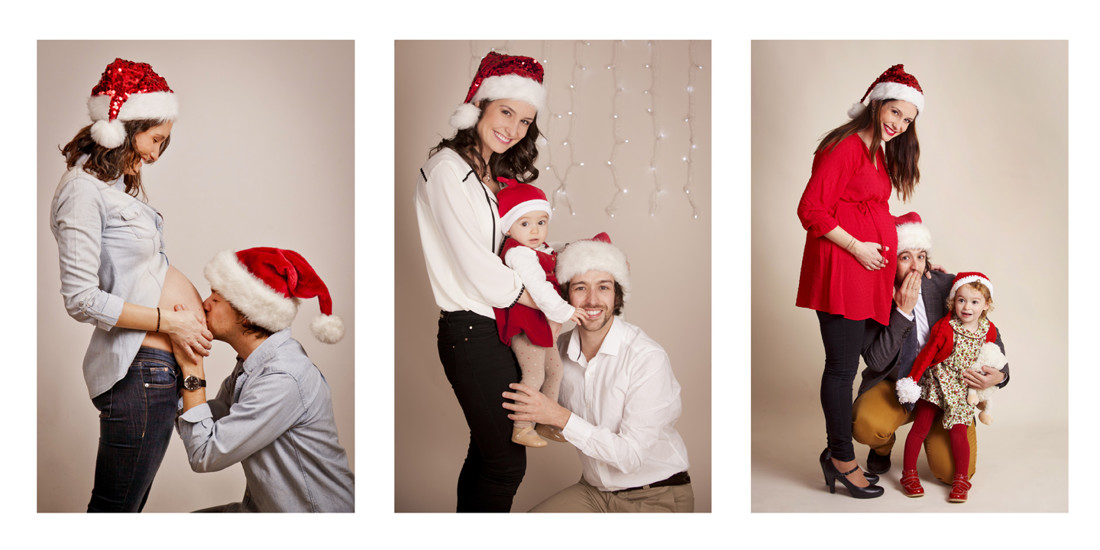 sesion fotografica estudio navidad