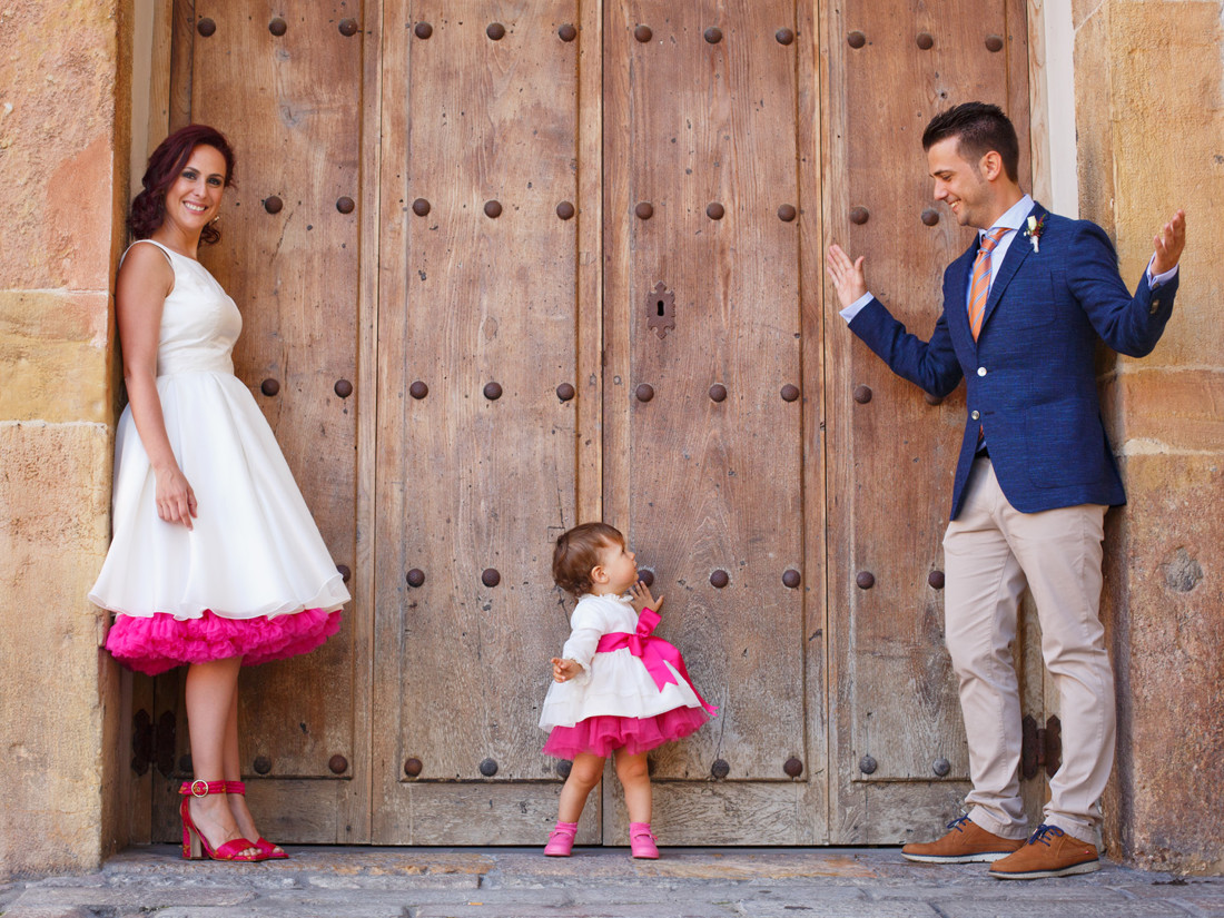 Boda con niña